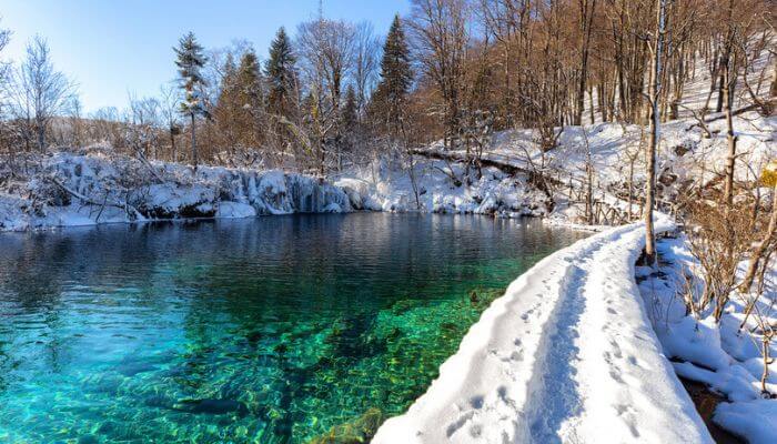 winter Porec croatia