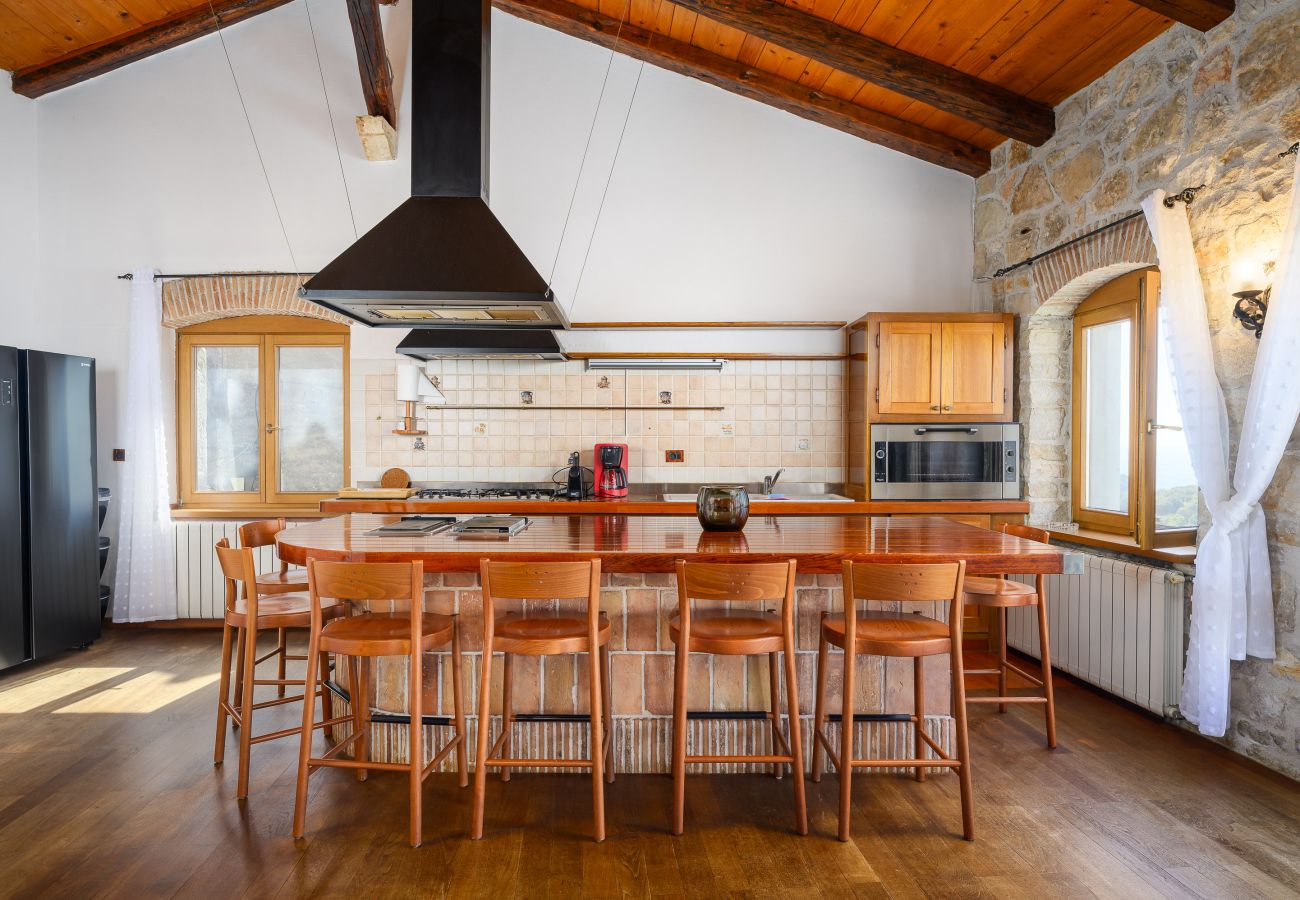 Villa in Vrsar - Villa Carla- Istrian Stone Villa with Sea View Villa in Vrsar - Villa Carla- Istrian Stone Villa with Sea View