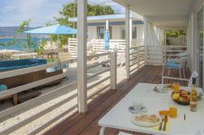 House in Trogir - Poolincluded Beachfront Mobile Homes Village