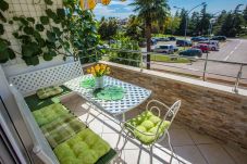 Apartment Tereza in Porec, Istria, balcony